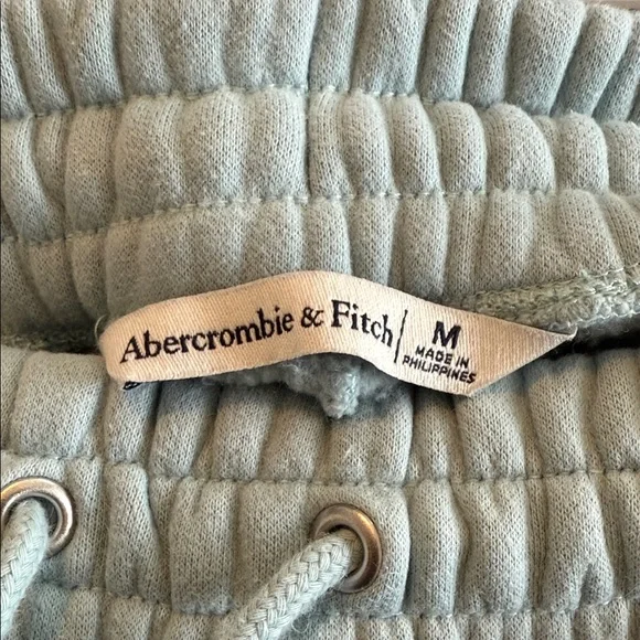 A&F Essential Sunday Sweatpants Light Blue Med - Picture 5 of 6